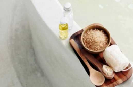 Self care - a relaxing bath.
